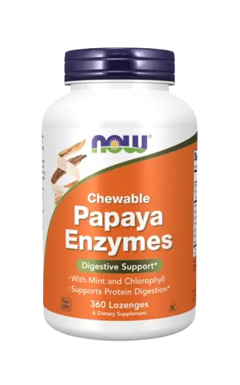 NOW Foods Papaya Enzymes Ензими от Папая