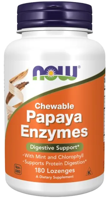 NOW Foods Papaya Enzymes Ензими от Папая