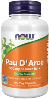 NOW Foods Pau D' Arco 500 мг Пау Дарко
