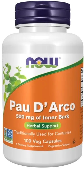 NOW Foods Pau D' Arco 500 мг Пау Дарко