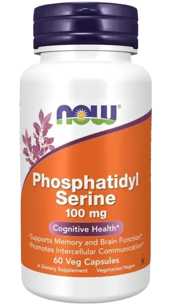 NOW Foods Phosphatidyl Serine 100 мг Фосфатидил Серин
