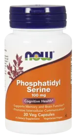 NOW Foods Phosphatidyl Serine 100 мг Фосфатидил Серин