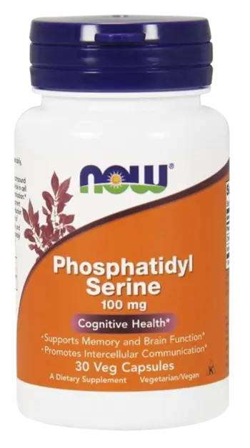 NOW Foods Phosphatidyl Serine 100 мг Фосфатидил Серин