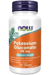 NOW Foods Potassium Gluconate 99 мг Калий