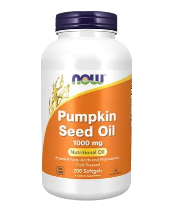 NOW Foods Pumpkin Seed Oil 1000 мг Масло от Тиква