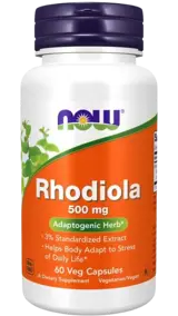 NOW Foods Rhodiola 500 мг Родиола