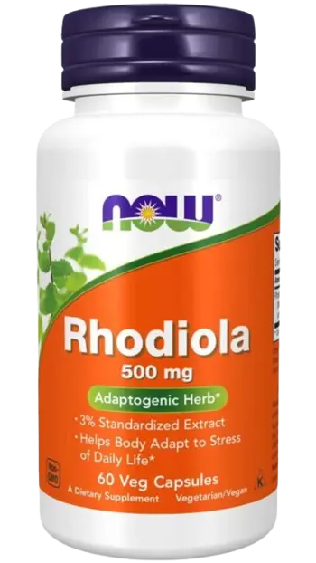 NOW Foods Rhodiola 500 мг Родиола