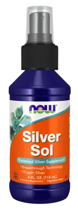 NOW Foods Silver Sol Сребро