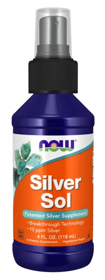 NOW Foods Silver Sol Сребро
