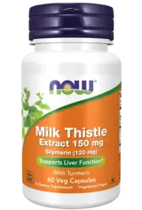 NOW Foods Silymarin Milk Thistle Extract 150 мг Магарешки Бодил
