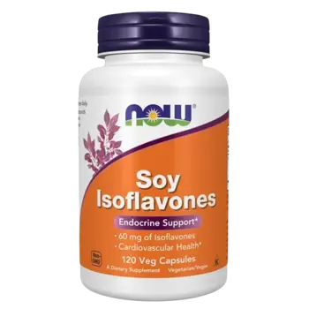 NOW Foods Soy Isoflavones 150 мг Соеви Изофлавони - 120 веге капсули, 120 дози