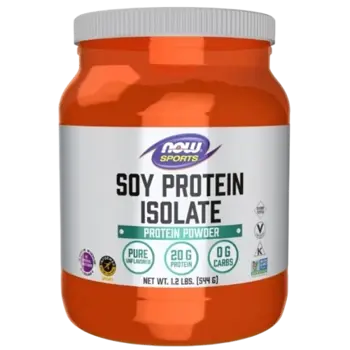 NOW Foods Soy Protein Isolate Unflavored Протеин Изолат