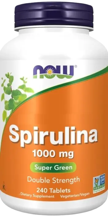 NOW Foods Spirulina 1000 мг Спирулина