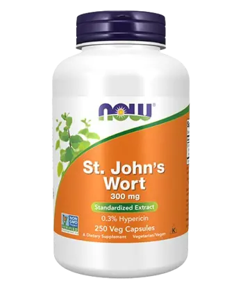 NOW Foods St. John's Wort 300 мг Жълт Кантарион