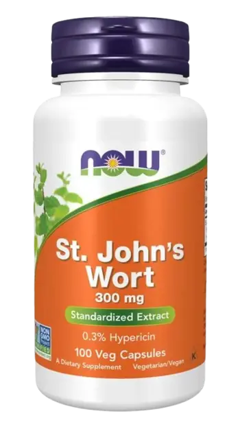 NOW Foods St. John's Wort 300 мг Жълт Кантарион