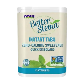 NOW Foods Stevia Instant Tabs Стевия на Таблетки - 175 таблетки, 175 дози