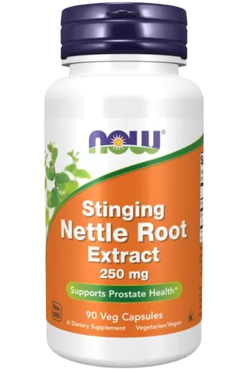 NOW Foods Stinging Nettle Root Extract 250 мг Коприва - 90 веге капсули, 45 дози