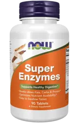 NOW Foods Super Enzymes Комплексни Ензими - таблетки