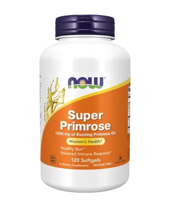 NOW Foods Super Primrose Oil 1300 мг Масло от Безстъблена Иглика