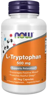 NOW Foods Tryptophan 500 мг L-Триптофан