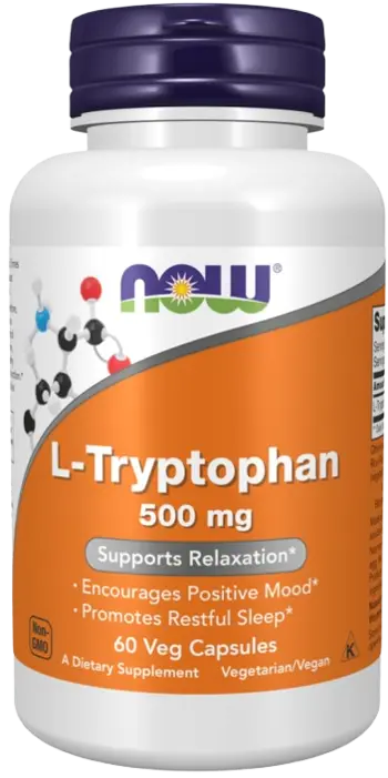 NOW Foods Tryptophan 500 мг L-Триптофан