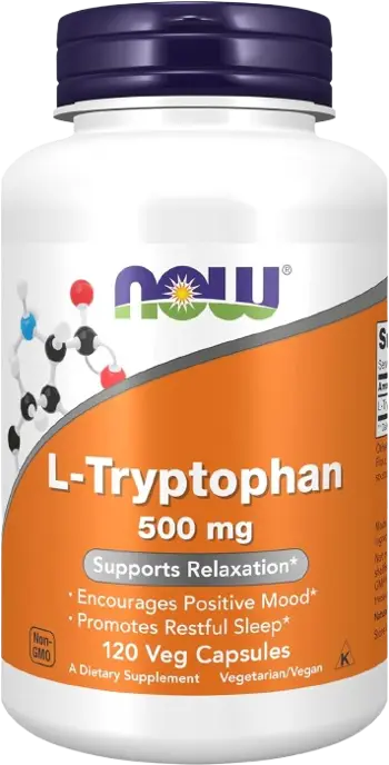 NOW Foods Tryptophan 500 мг L-Триптофан