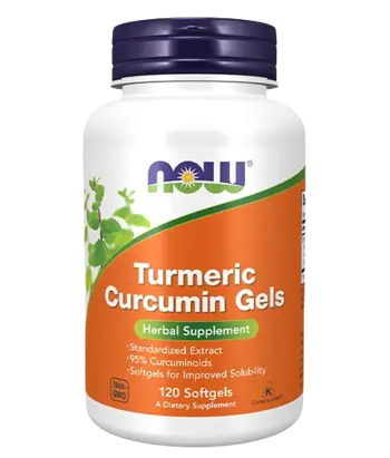 NOW Foods Turmeric Curcumin Softgels 475 мг Куркумин
