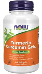 NOW Foods Turmeric Curcumin Softgels 475 мг Куркумин