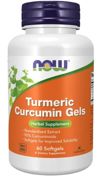 NOW Foods Turmeric Curcumin Softgels 475 мг Куркумин