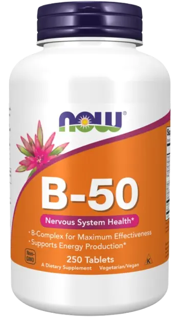 NOW Foods Vitamin B-50 Complex Витамин B-50