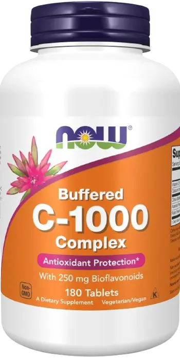 NOW Foods Vitamin C-1000 мг Complex Buffered with 250 мг Bioflavonoids Буфериран Витамин C Комплекс