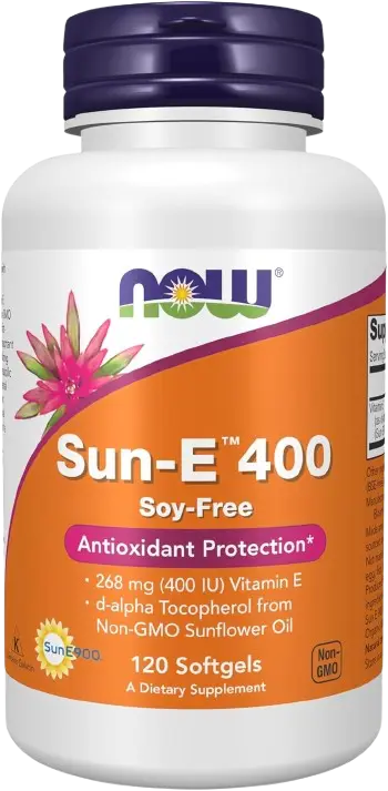 NOW Foods Vitamin Е Sun-E 400 IU Витамин E