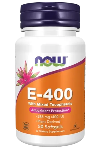 NOW Foods Vitamin E-400 IU MT Витамин E