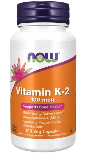 NOW Foods Vitamin K-2 100 мкг Витамин К-2