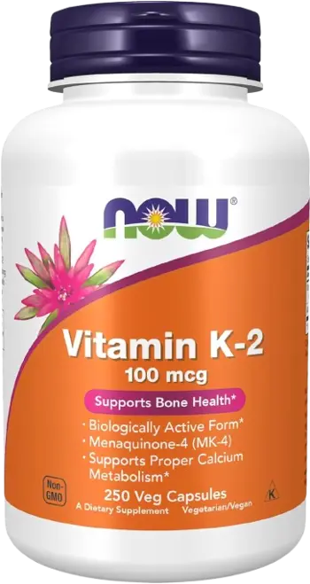 NOW Foods Vitamin K-2 100 мкг Витамин К-2
