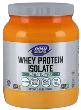 NOW Foods Whey Protein Isolate Суроватъчен Протеин Изолат