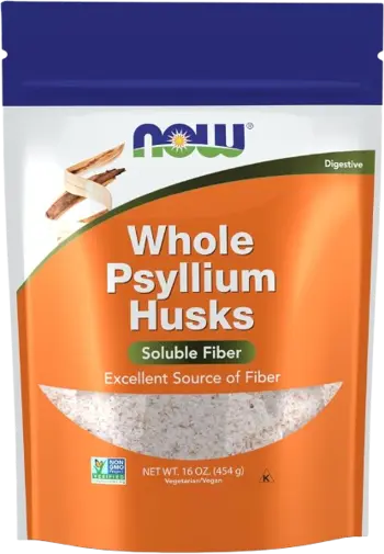 NOW Foods Whole Psyllium Husks Powder Фибри Хуск на Прах