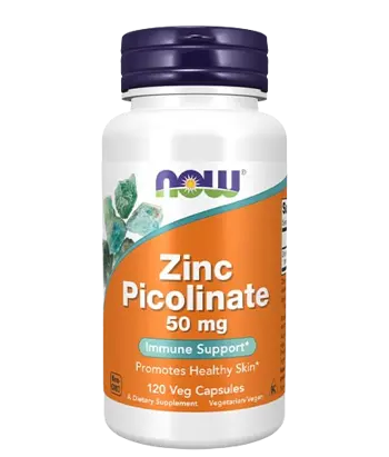 NOW Foods Zinc Picolinate 50 мг Цинк Пиколинат