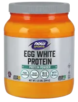 NOW Sports Eggwhite Protein Яйчен Протеин - 544 грама, 27 дози