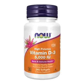 NOW Витамин D-3 5000 IU Vitamin D-3