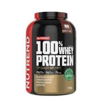 NUTREND 100% Whey Protein Суроватъчен Протеин - 2250 грама, 75 дози