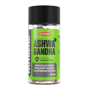 NUTREND Ashwagandha Ашваганда - 60 капсули, 60 дози