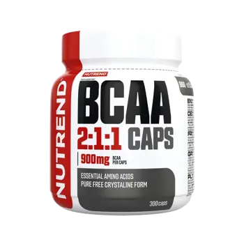 NUTREND BCAA 2:1:1 Caps Аминокиселини с Разклонена Верига - 300 капсули, 50 дози
