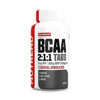 NUTREND BCAA 2:1:1 L-Левцин, L-Изолевцин, L-Валин Tabs - 150 таблетки, 25 дози