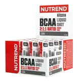 NUTREND BCAA Liquid Shot Течни L-Левцин, L-Изолевцин и L-Валин (BCAA) - 20 шота x 60 мл, 20 дози