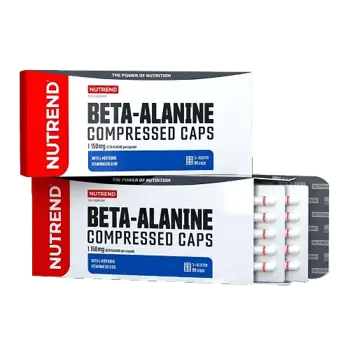 NUTREND Beta-Alanine Compressed Caps Бета-Аланин - 90 капсули, 22 дози