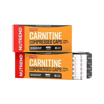NUTREND Carnitine Compressed Caps L-Карнитин на Капсули - 120 капсули, 60 дози