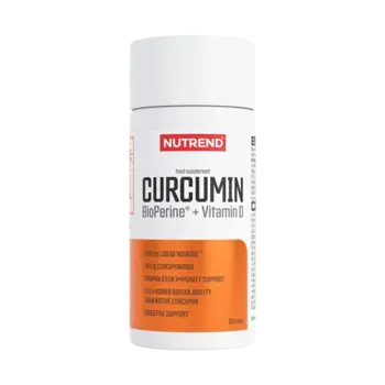 NUTREND Curcumin + Bioperine + D3 Куркумин с Биоперин и Витамин D3 - 60 капсули, 60 дози