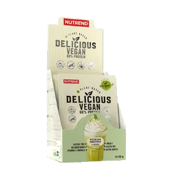 NUTREND Delicious Vegan Protein Веган Протеин на Сашета - 5 сашета х 30 грама, 5 дози