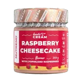 NUTREND Denuts Cream Raspberry Cheesecake Крем с Кашу, Фъстъци, Бял Шоколад и Сушени Малини - 250 грама